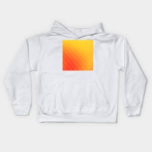 yellow orange gradient Kids Hoodie